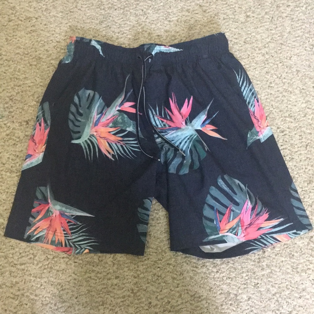 Palm Tree Swim Trunks